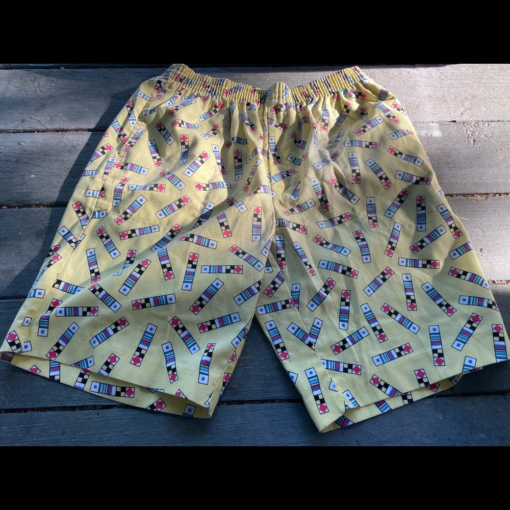 Vtg Flags 90s  Flags Men’s Swim trunks sz M rare